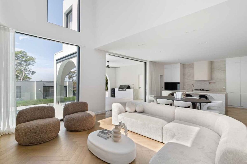 modern home decoration interior design living room lighting and furniture arrangement