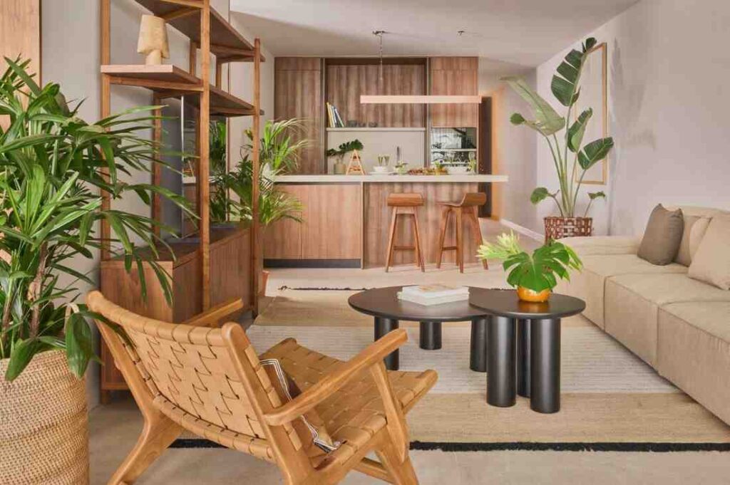 modern interior design trends living room with natural light and minimalist decor