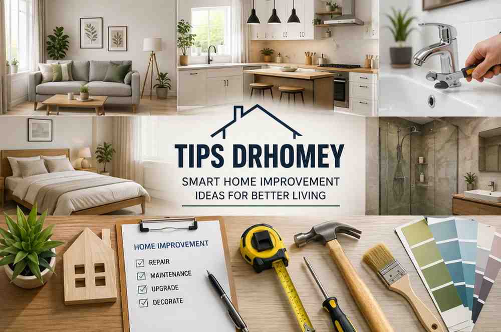Tips DrHomey smart home improvement ideas for better living