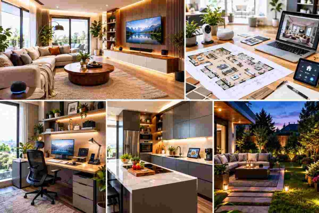 Decoradtech modern home design with smart technology